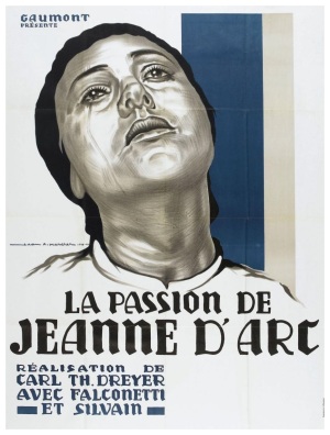La pasión de Juana de Arco cartel